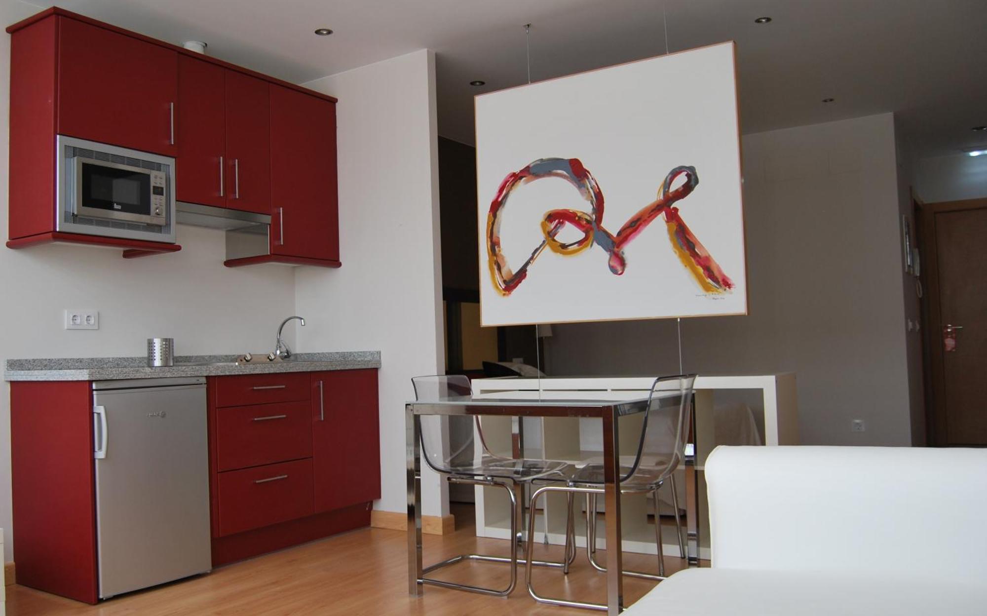 Apartamentos Plaza Mayor Лянес Екстериор снимка